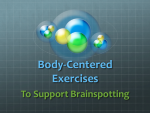 Body-Centered Exercises