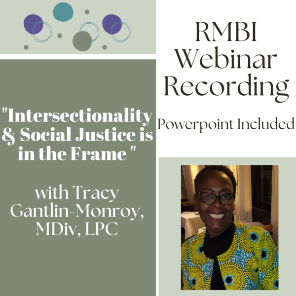 "Intersectionality & Social Justice is in the Frame" with Tracy Gantlin-Monroy